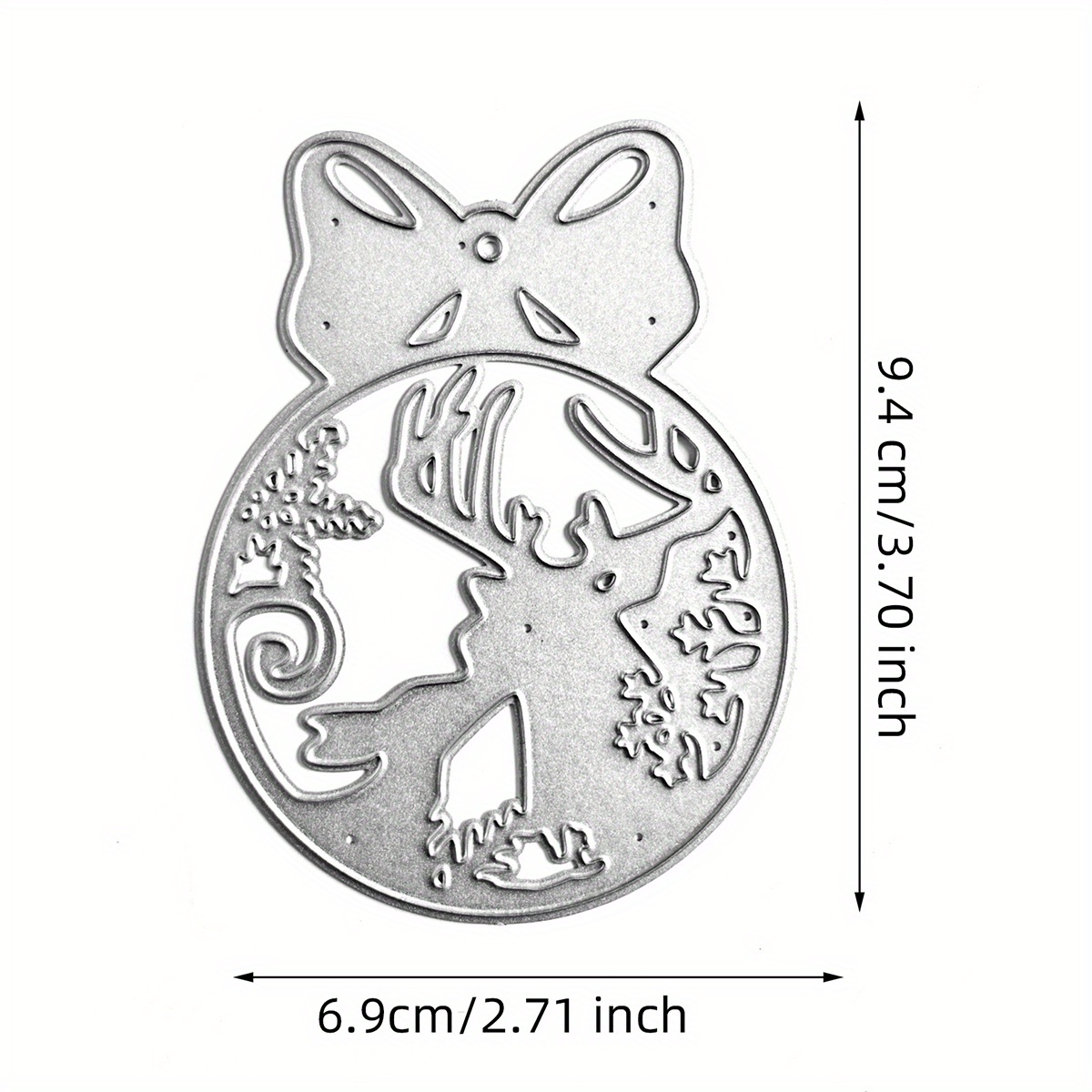 metallskjærematriser sjablonger julestil julekule - Temu Norway, image size:1200x1200