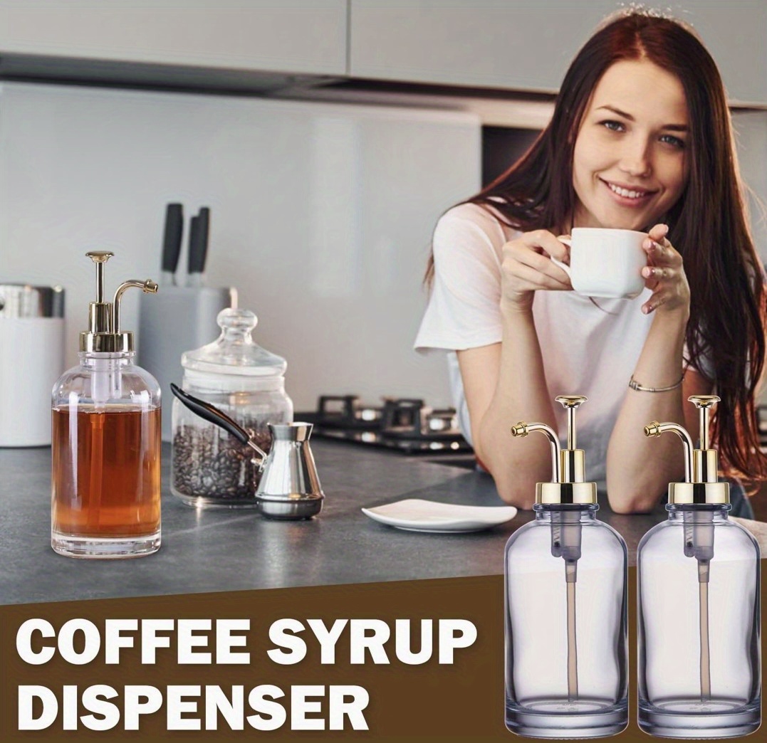 Coffee Syrup Pump Coffee Syrup Dispenser Pump Fits Bottles - Temu