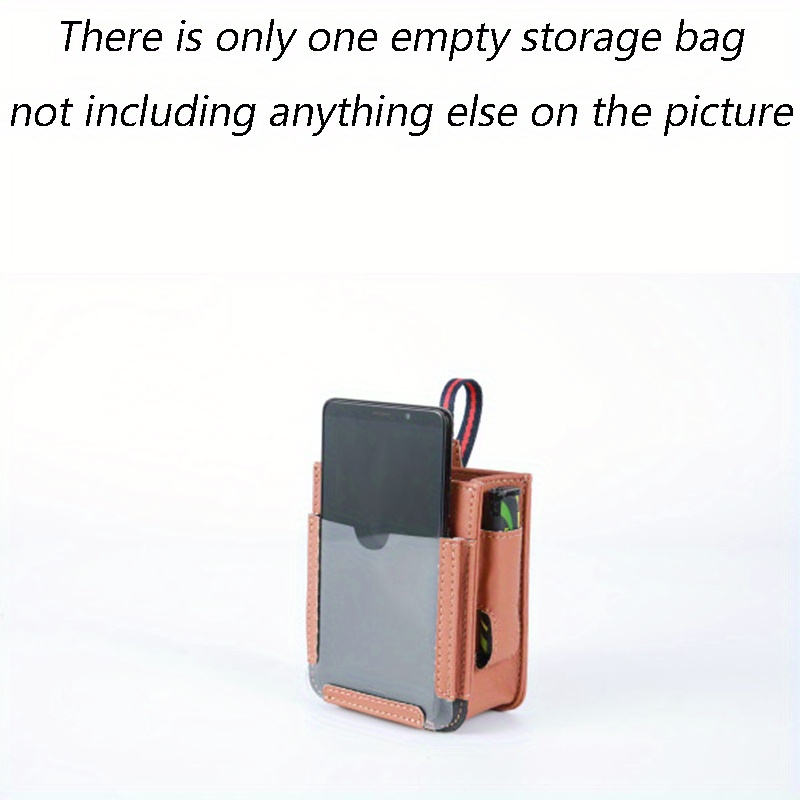 1PC Automotive supplies Air outlet Storage bag Car leather multifunctional  storage box Air outlet Mobile phone rack Storage box Bag Car storage box,  storage bag, mobile phone hanging bag, car interior storage