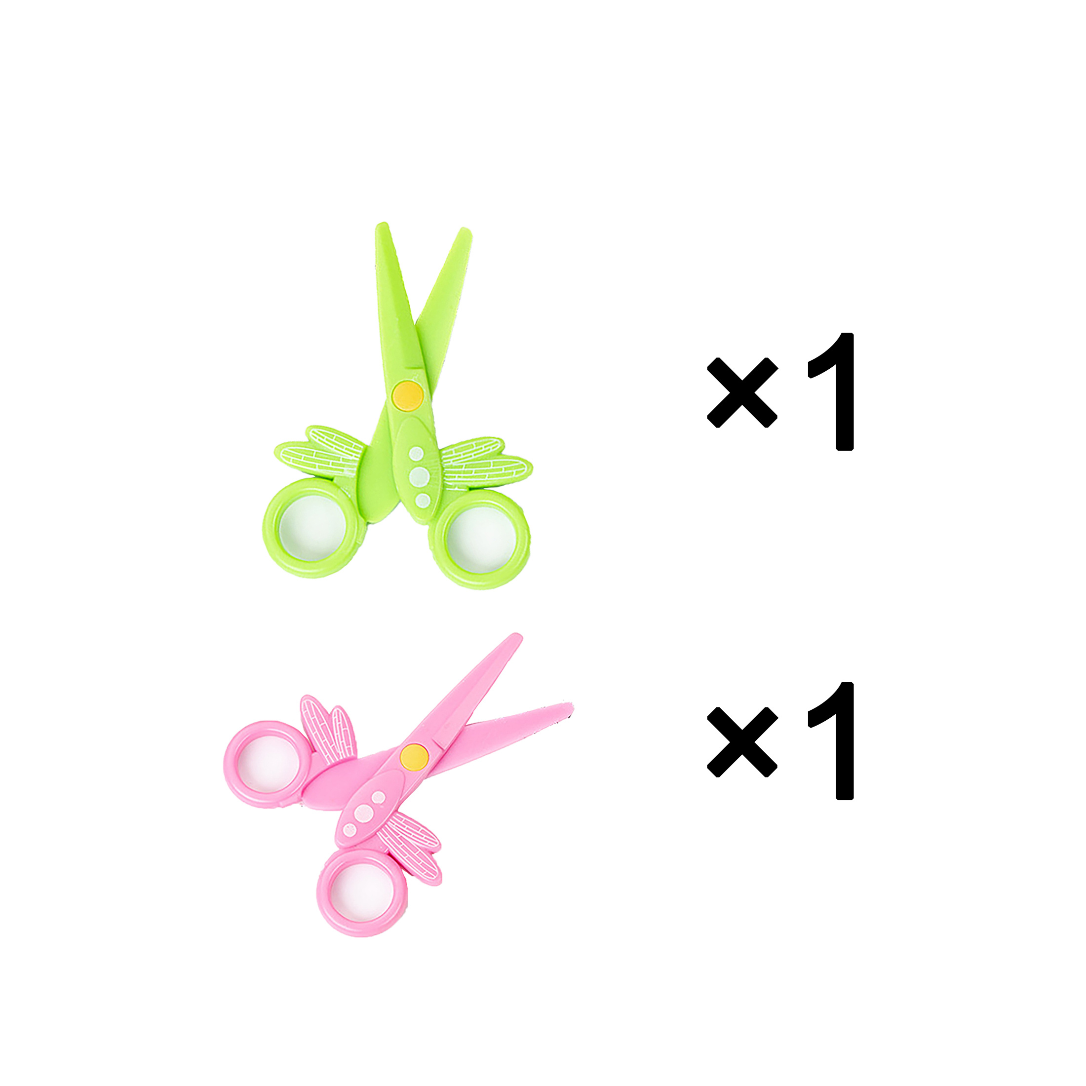 Diy Scissors Colorful Cartoon Plastic Scissors Kindergarten Mini Small  Handmade No Hurt Hand Horn Scissors - Temu Germany