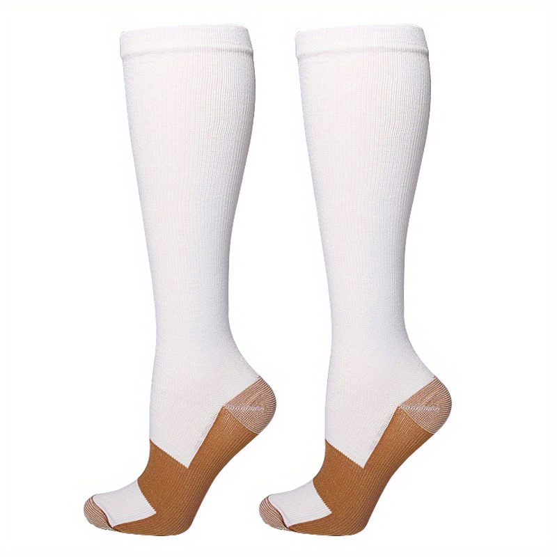 Outdoor Sports Nylon 20mmg 30mmg Compression Calf Socks for Nurses