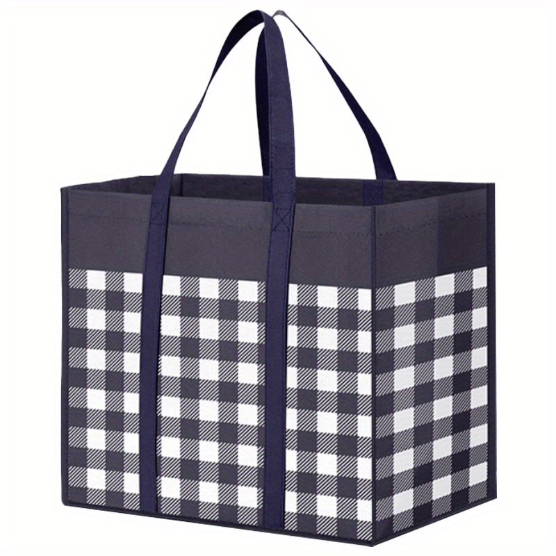 Reusable Grocery Shopping Bags Foldable Tote Eco Friendly 16x10x13in