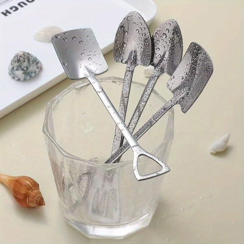 Stainless Steel Spoon Watermelon Spoon Creative Shovel Shape - Temu New ...