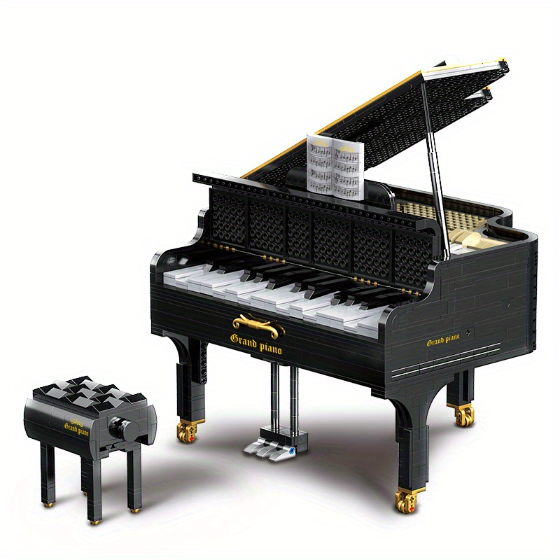 Miniatura Piano Preto Modelo de Piano Vertical Ornamento de Piano Modelo de  Instrumento Musical Com Banco DIY Artes Decoração para Amantes de Música  (Preto) : : Brinquedos e Jogos