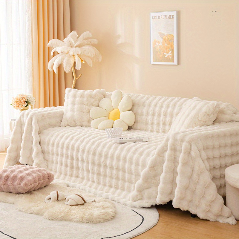 Manta de felpa para sofás grande de 1, 2, 3, 4 plazas, antideslizante,  resistente a los arañazos, en forma de L, fundas de sofá en forma de U,  mantas