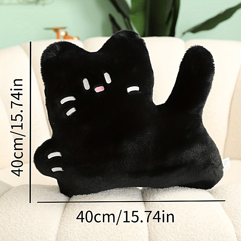 Cat Plush Body Pillow Cuddle Cartoon Stuffed Animals Kitten - Temu