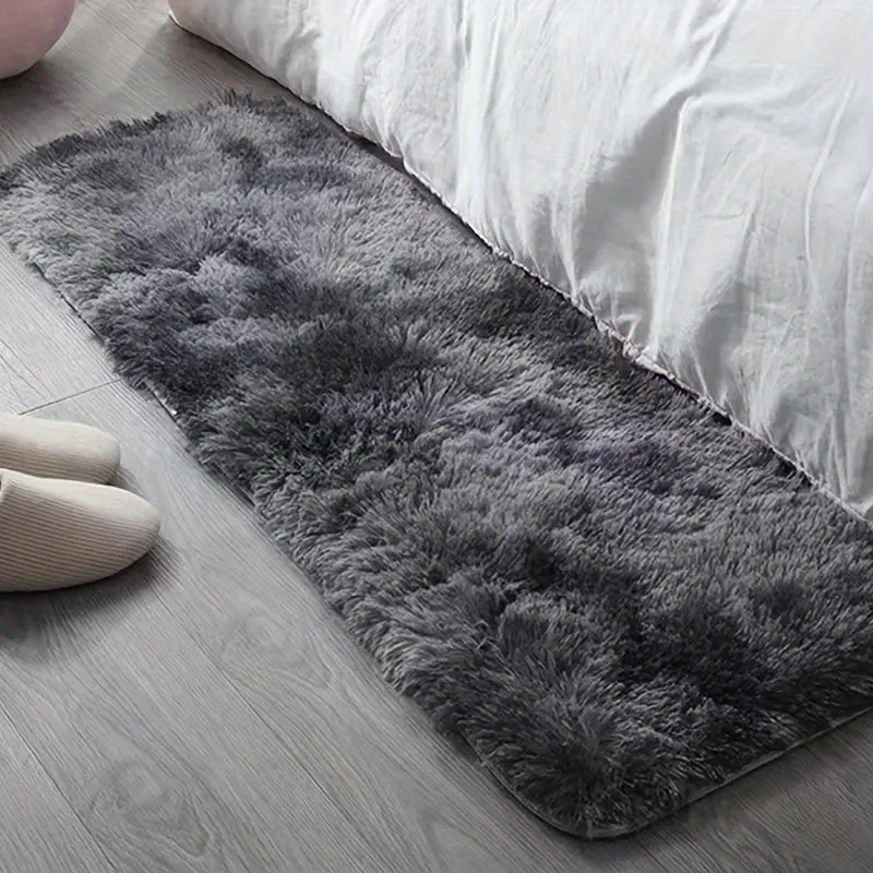 Clearance! Long Plush Area Rug Ultra Soft Fluffy Washable Non-Slip