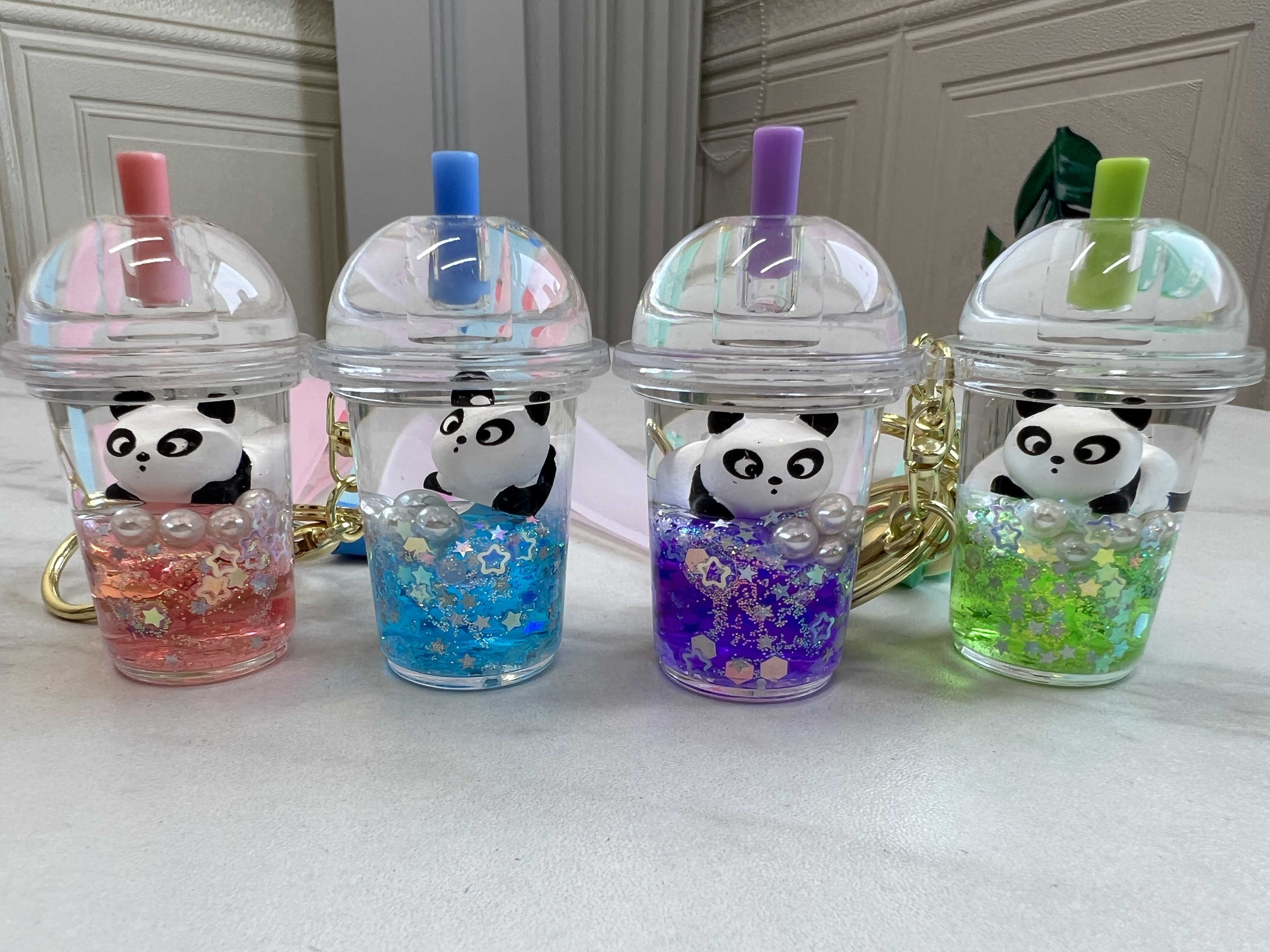 Bubble Tea Floating Panda Portachiavi Liquido Portachiavi Ciondolo Borsa  Portachiavi Accessori Portachiavi Auto - Gioielli E Accessori - Temu Italy