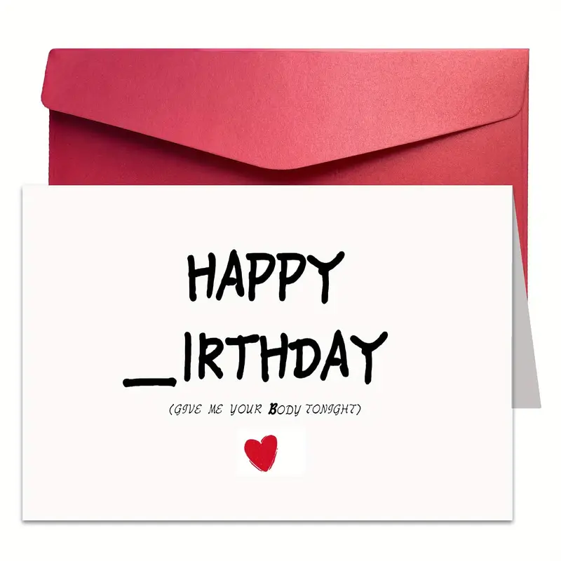 Birthday Cards For Him Or Her Funny Birthday Cards For - Temu