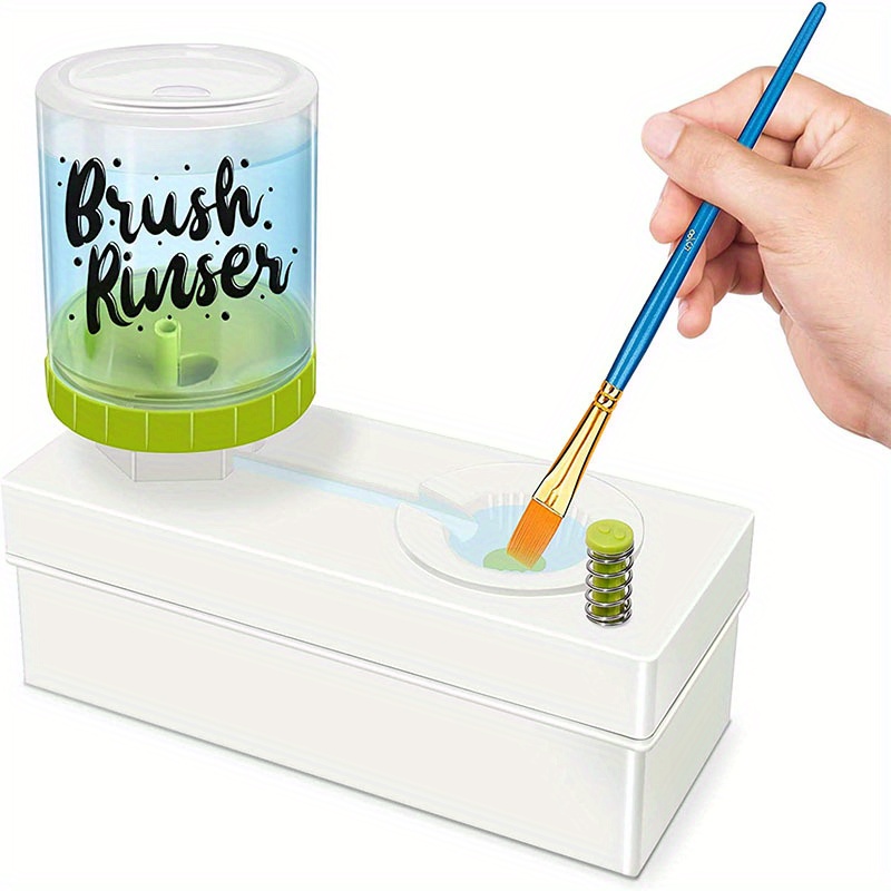 Paint Brush Rinser With Drain Brush Rinser Paint Brush - Temu
