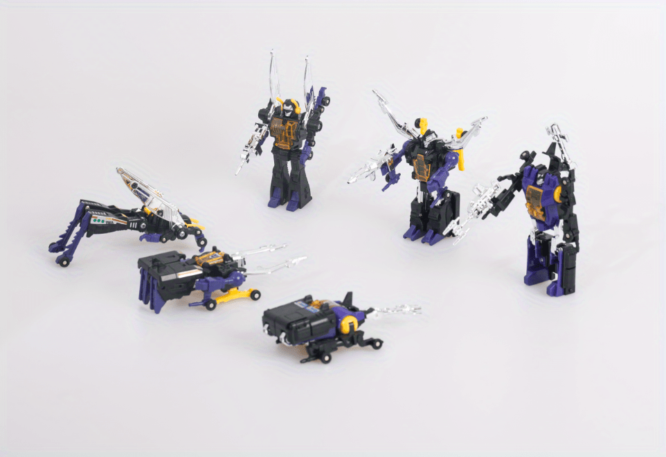 Collective Toy Set Insects Robots Reproduction 80s Version Temu