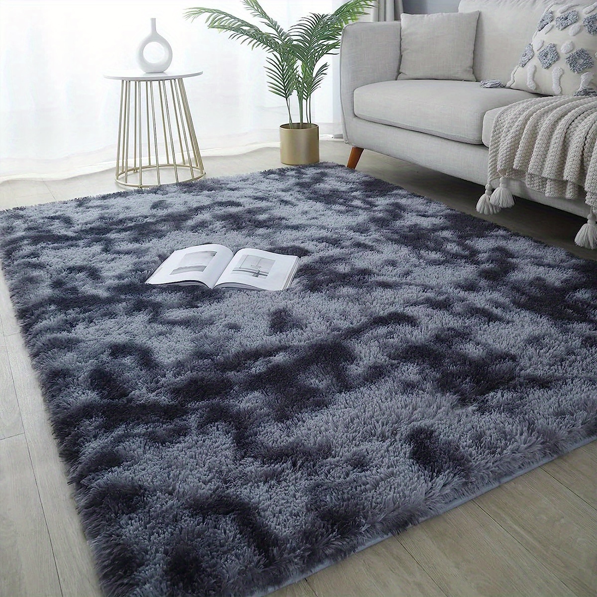 Alfombra gris azul Alfombra grande Pequeña alfombras de sala de estar se  desvanecen Angustiado Día del Padre -  México