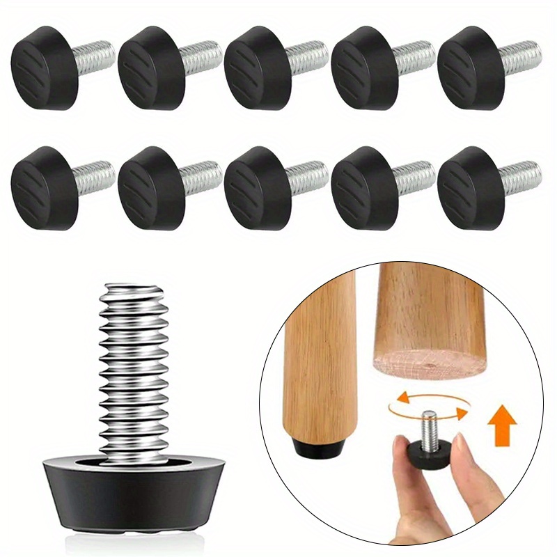 Keep Furniture Level Stable M 8 Thread Adjustable Leveling - Temu