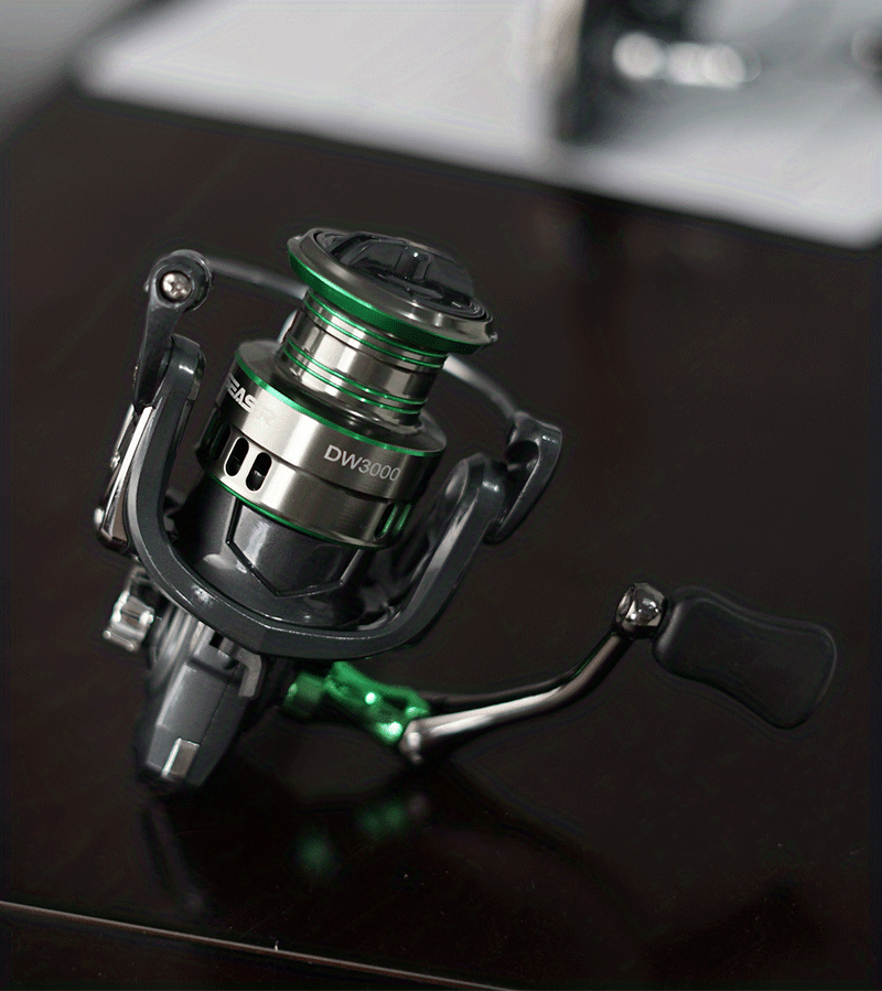 Fishing Spinning Reel Metal Spool 5.2:1/4.7:1 Gear Ratio Spinning