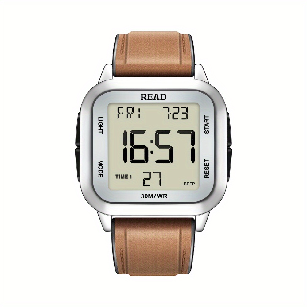 Digital Watch Wrist Watches Waterproof Watch Digital Watch - Temu