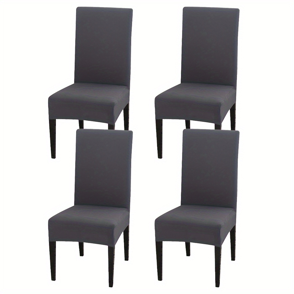 4-piece/6-piece/8-piece/10-piece/12-piece Elastic Kitchen Chair Covers For Home Use