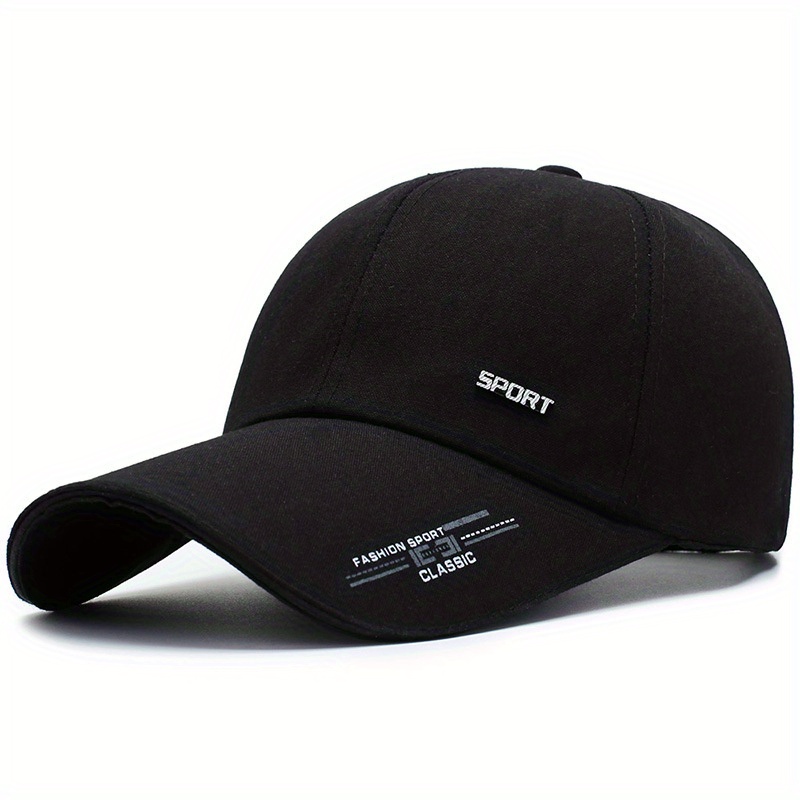 Letter Embroidered Baseball Fishing Hat Breathable Soft - Temu