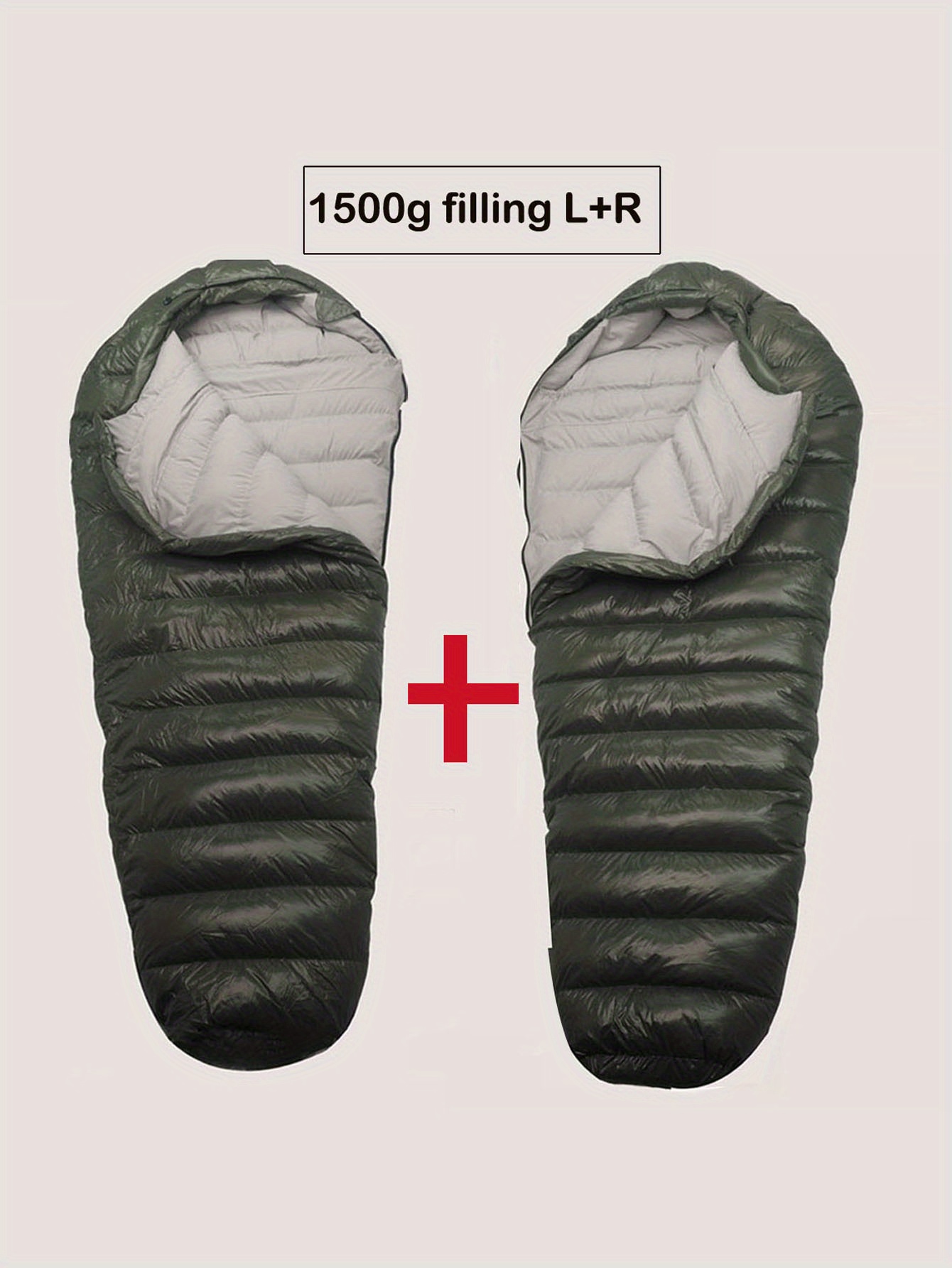 1pc Winter Low Temperature Warm Sleeping Bag Down Sleeping Bag Winter