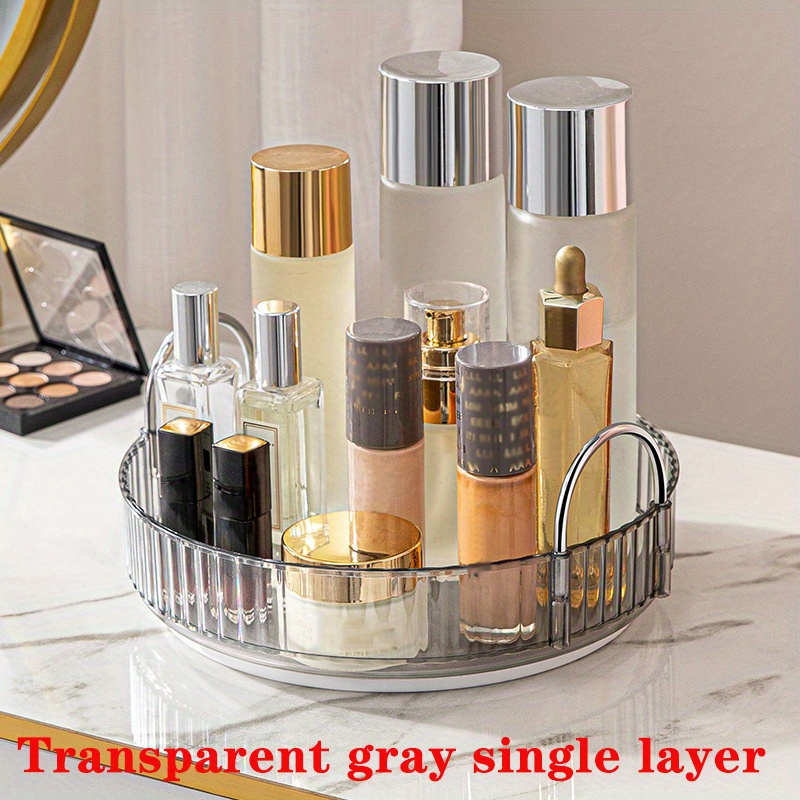 Organizer Per Trucchi Girevole A 360° Per Vanità, Nuovo Organizer Per  Cosmetici A Forma Quadrata A 3 Livelli, Ripiano Per Organizer Da Bagno,  Vassoio Porta Profumi, Organizer Per La Cura Della Pelle