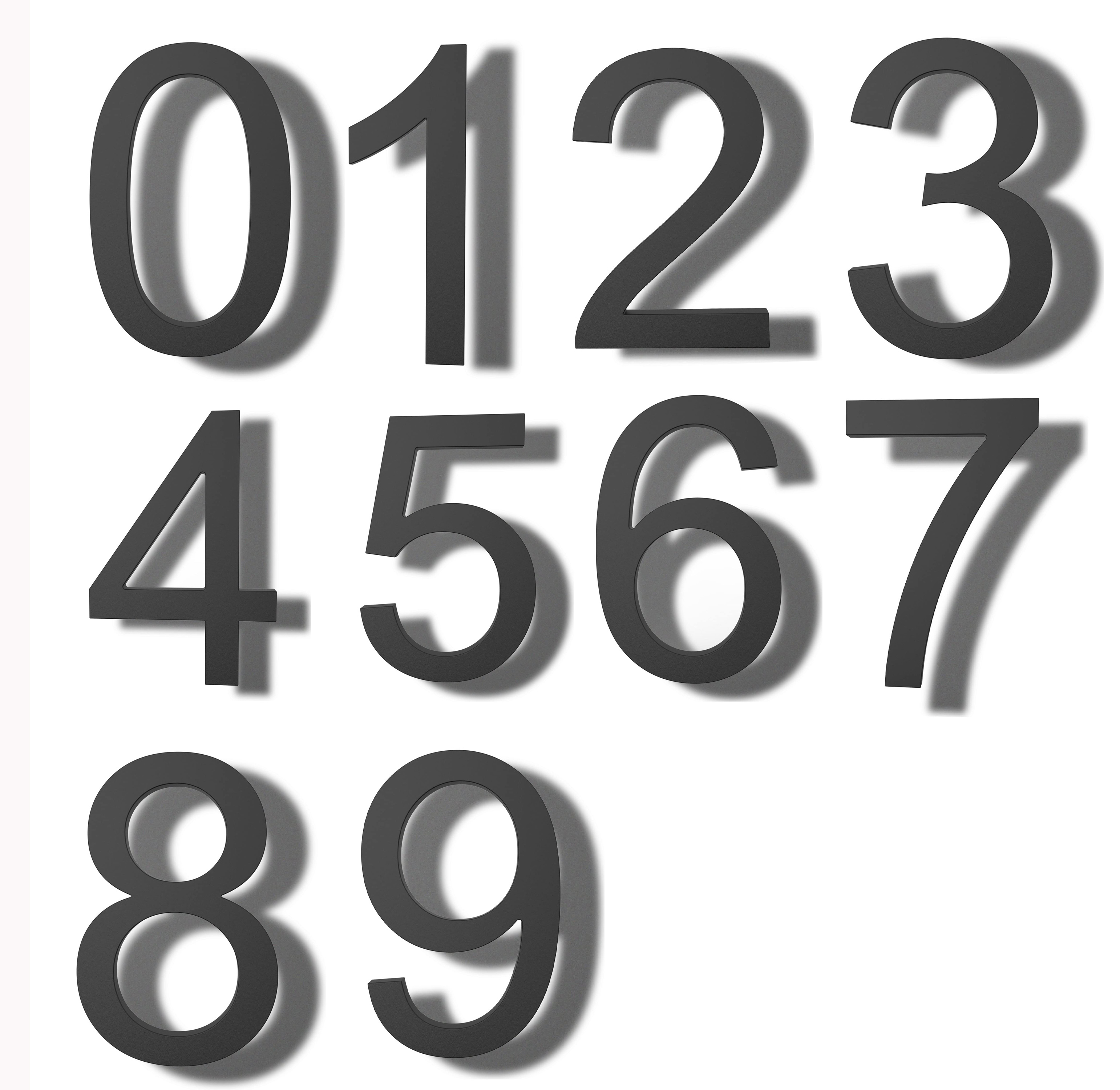 Floating Large House Numbers Outside Address Numbers House - Temu