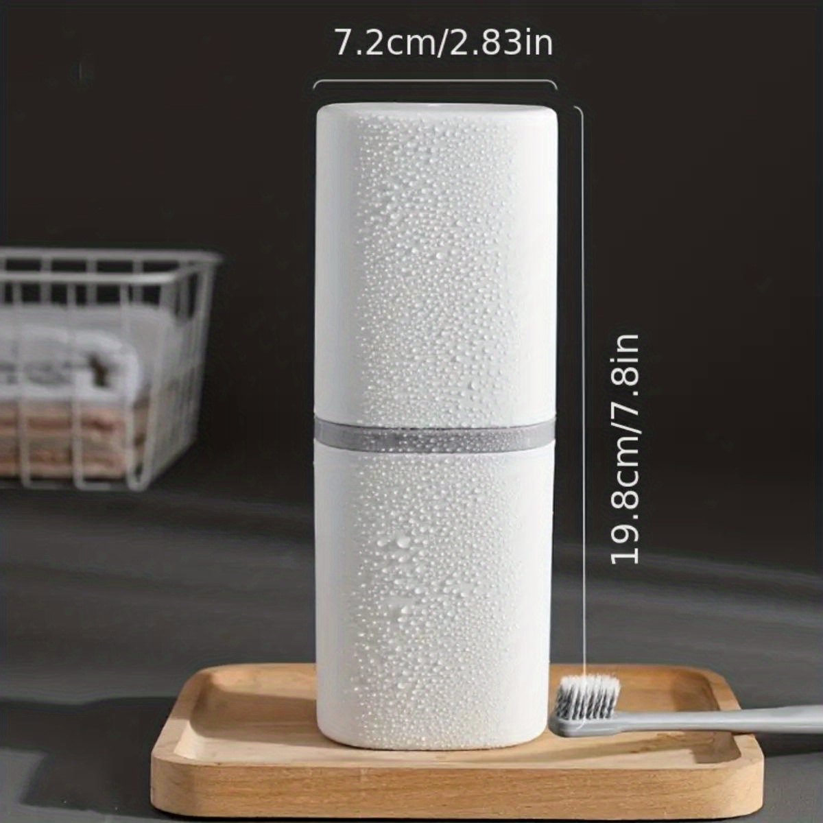 Toothbrush Holder, Portable Multifunctional Toothbrush Holder