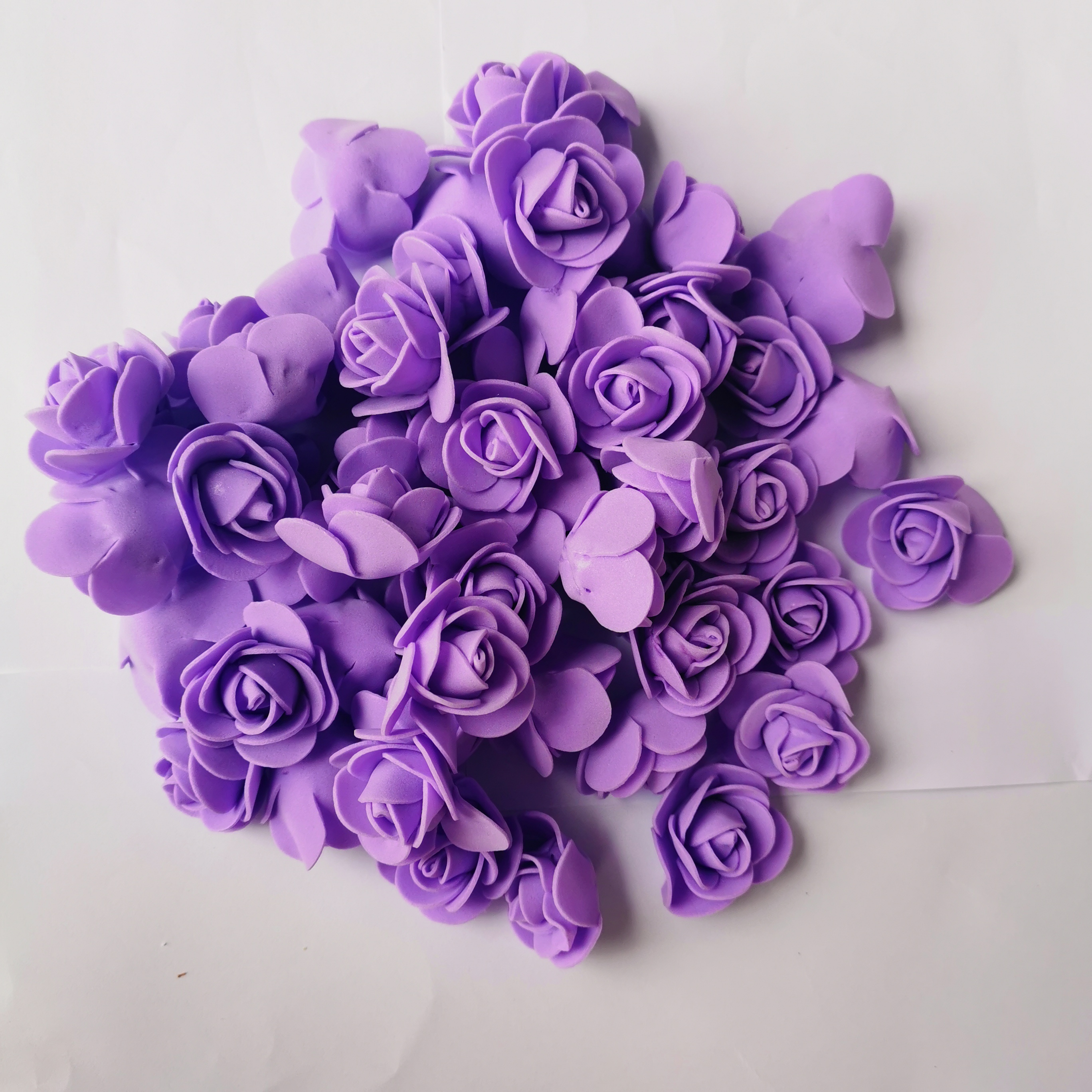 Foam Flower Foam Rose Flower Foam Rose Head Rose Bears - Temu