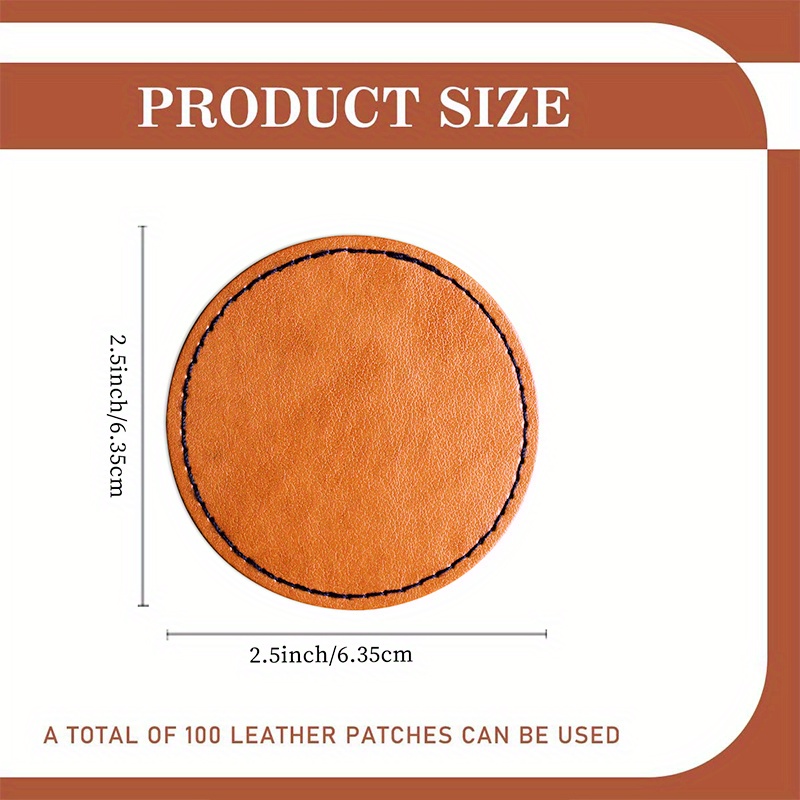  100 Pcs Blank Leatherette Hat Patches with Adhesive Leather  Patches for Hats Blank Hat Patches Rustic Leatherette Patches Faux Laser  Patches for Hats Jackets Backpacks DIY (Retro Colors, Round) : Arts