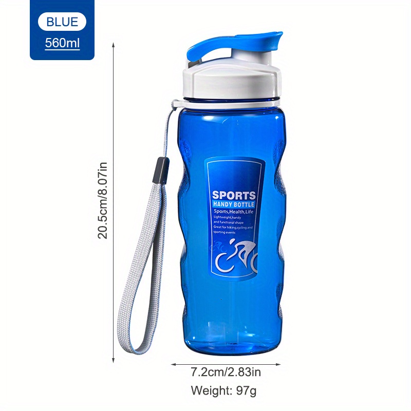 Pp Material Portable Large Capacity Water Bottle With - Temu