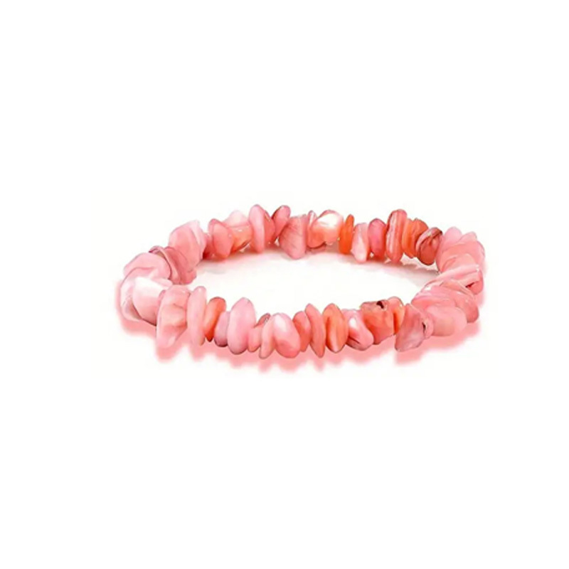 Pulsera Cuarzo Rosa Mujer Pulseras Chakra Cuentas Cristal - Temu Chile