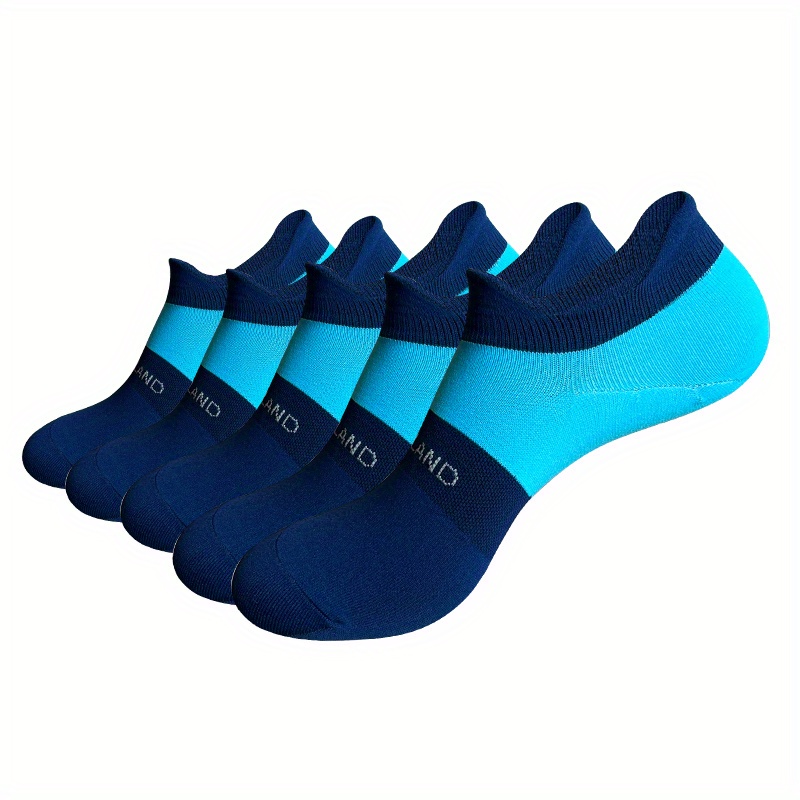 Men's Compression Ankle Socks Soft Nylon Striped Short Socks