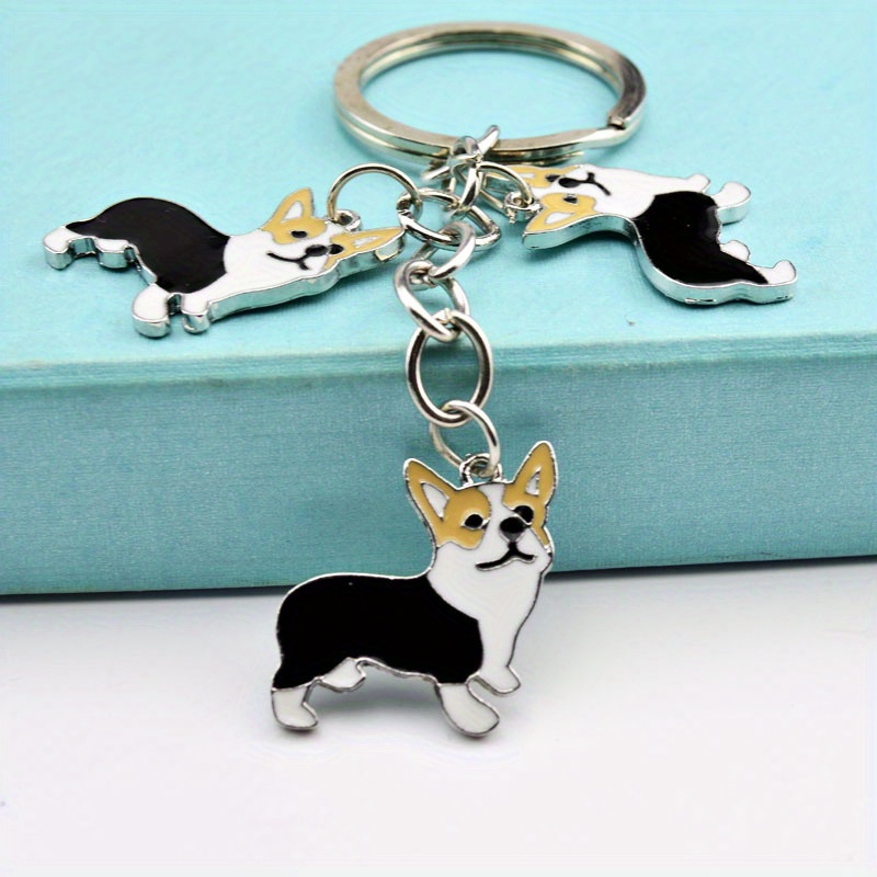 Rottweiler Keychain Cute Animal Key Chain Ring Purse Bag Backpack Charm  Earbud Case Cover Accessories Dog Mom Dad Pet Lovers Gift - Temu