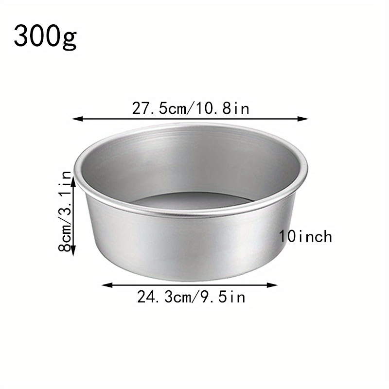 4/6/8/10 inch Silicone Round Cake Pan Tins Non-stick Baking Mould
