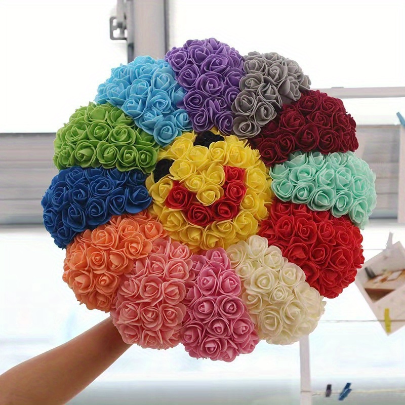 500 Pezzi, Fiori In Schiuma, Fiori Rose In Schiuma, Teste Rose In Schiuma,  Fiori Orsetti Rose, Perfetti Lartigianato --te, Regali Natale, Decorazioni  Matrimoni, Decorazioni Casa, Decorazioni Feste, Decorazioni Compleanni,  Regali San 