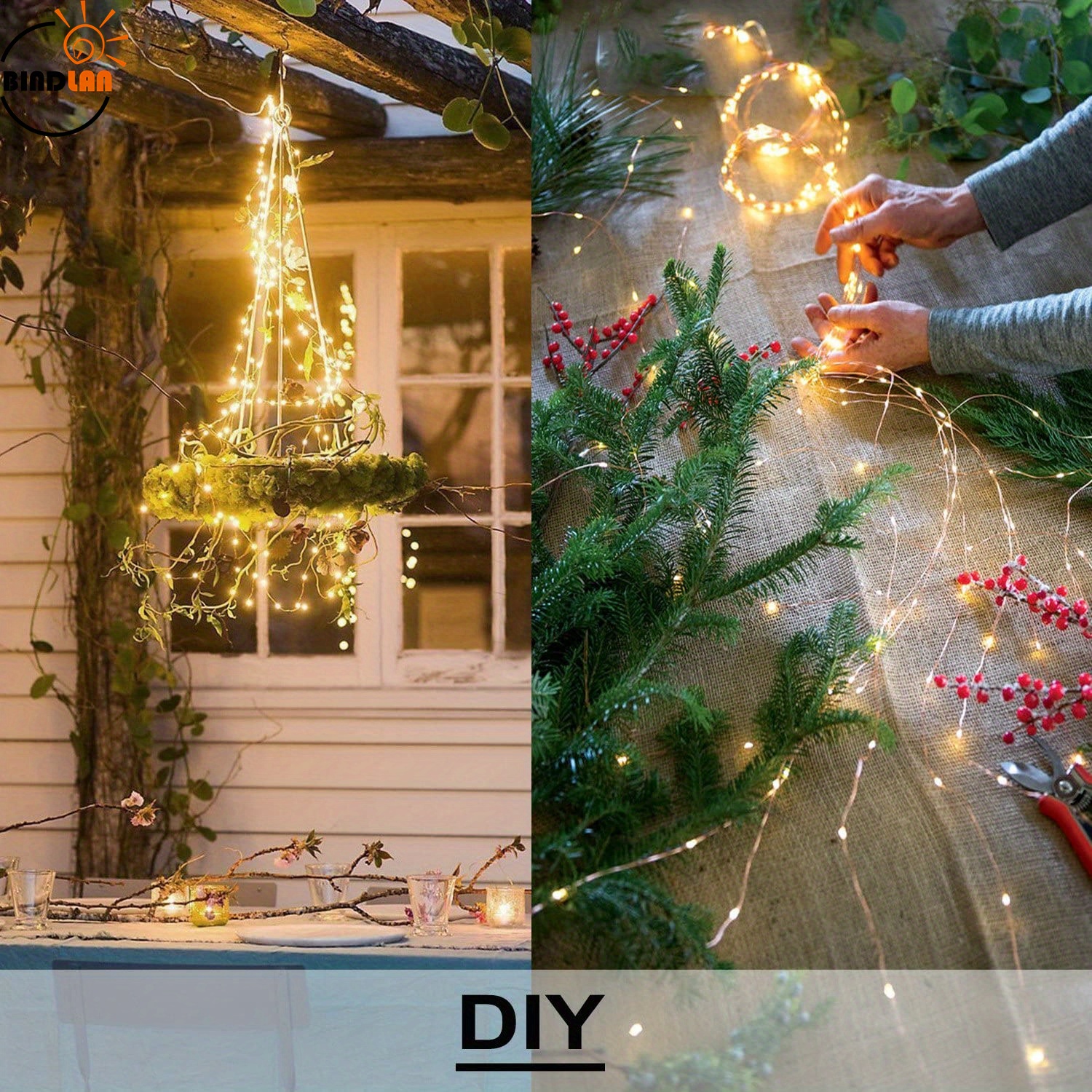 1 pack solar fairy string lights outdoor with 8 modes multi strand 200 leds watering can light waterproof solar powered waterfall lights warm white firefly bunch lights details 2