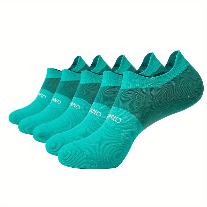 Men's Compression Ankle Socks Soft Nylon Striped Short Socks