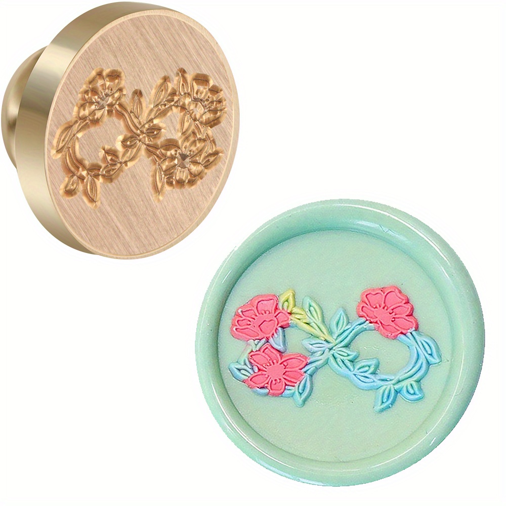 Kit de sellos de cera personalizados con cera de sellado flexible y  adaptable - Monograma Tiffany