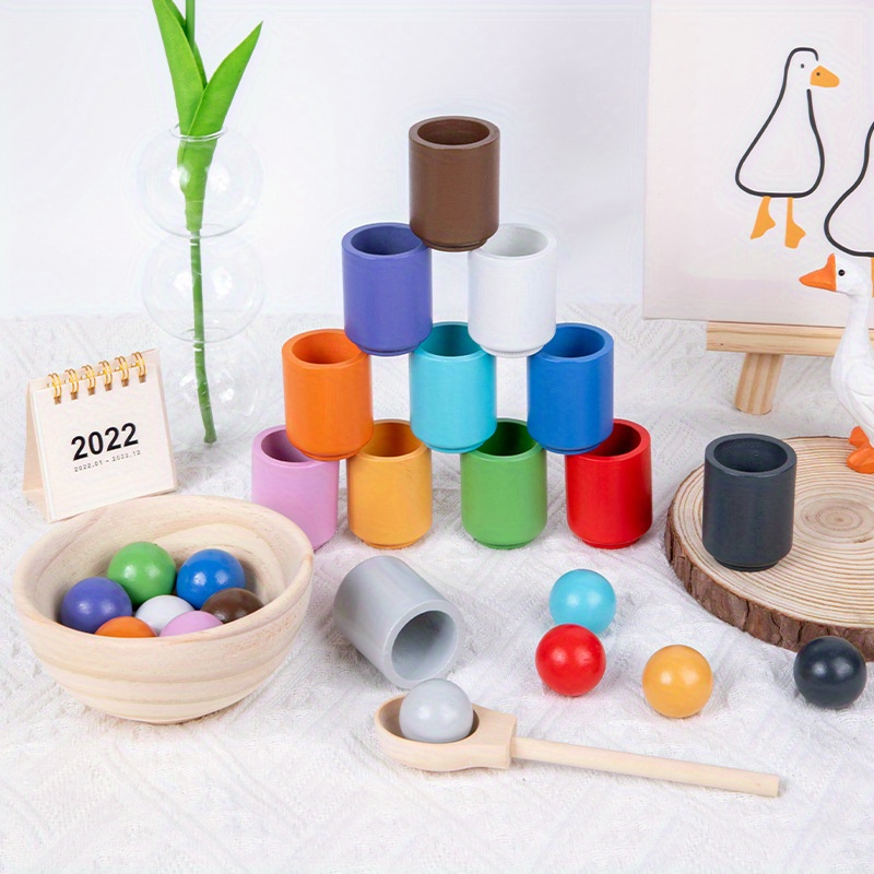 Wooden Sorting Game Toys Early Color Matching - Temu Australia