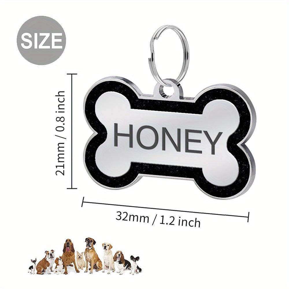 Dog name hot sale collar tags india