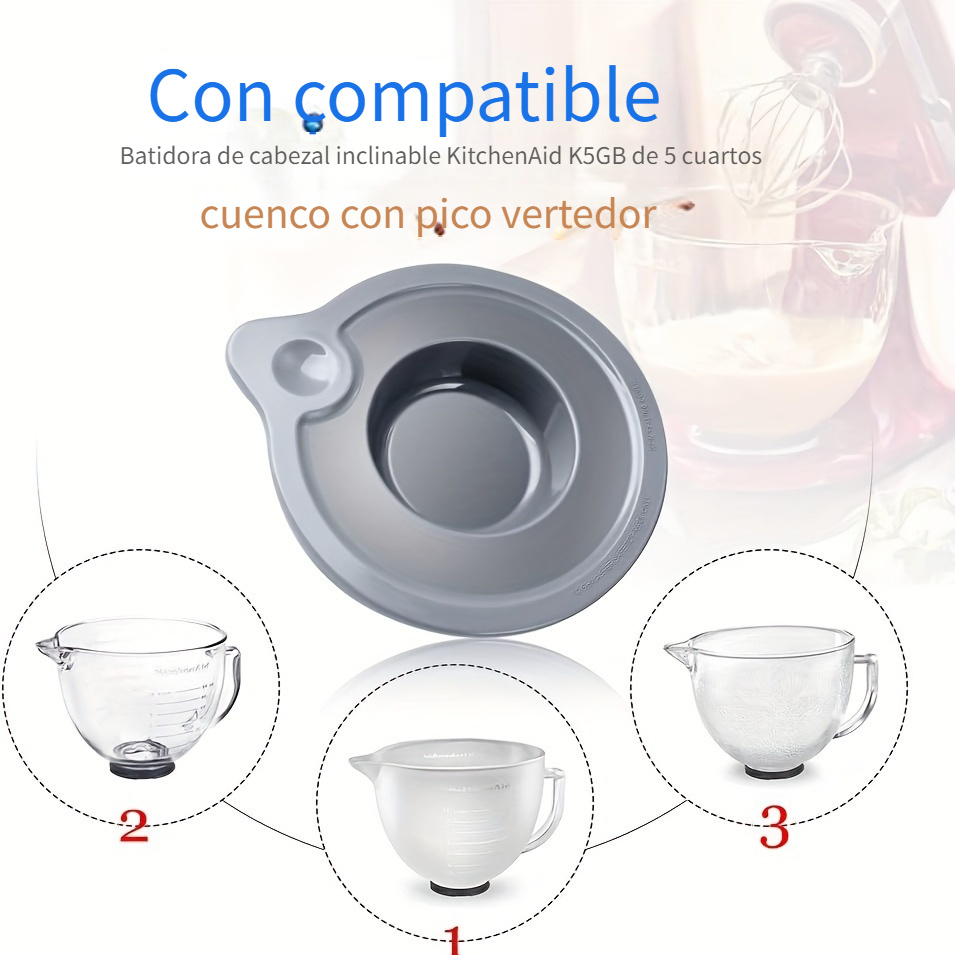 KitchenAid - Cazuela con tapa, 4 cuartos de galón, acero inoxidable  cepillado