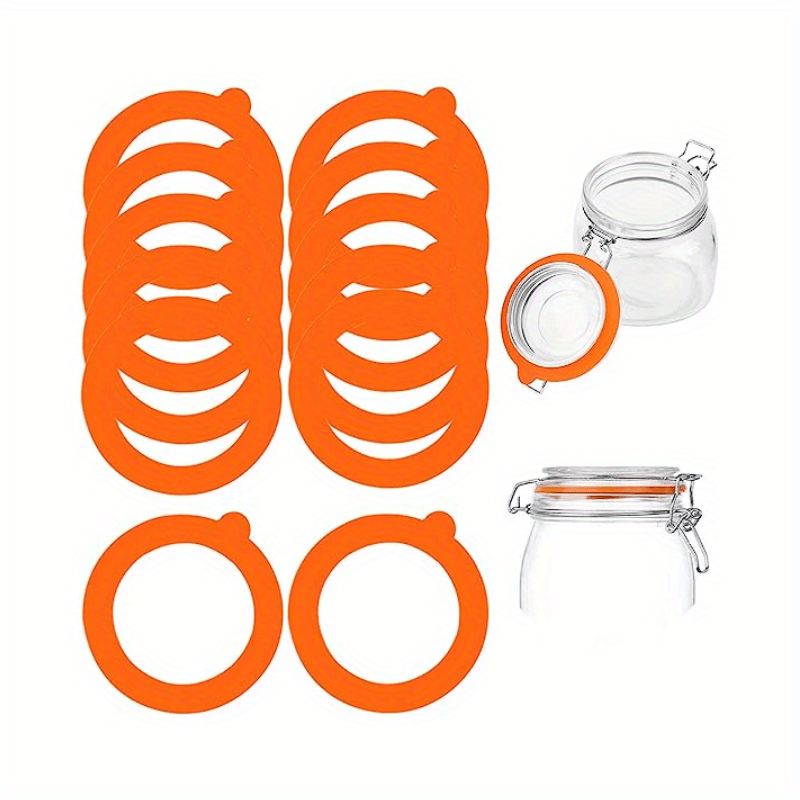 8/12/20pcs Joints De Bocal En Silicone Joints En Silicone - Temu Canada