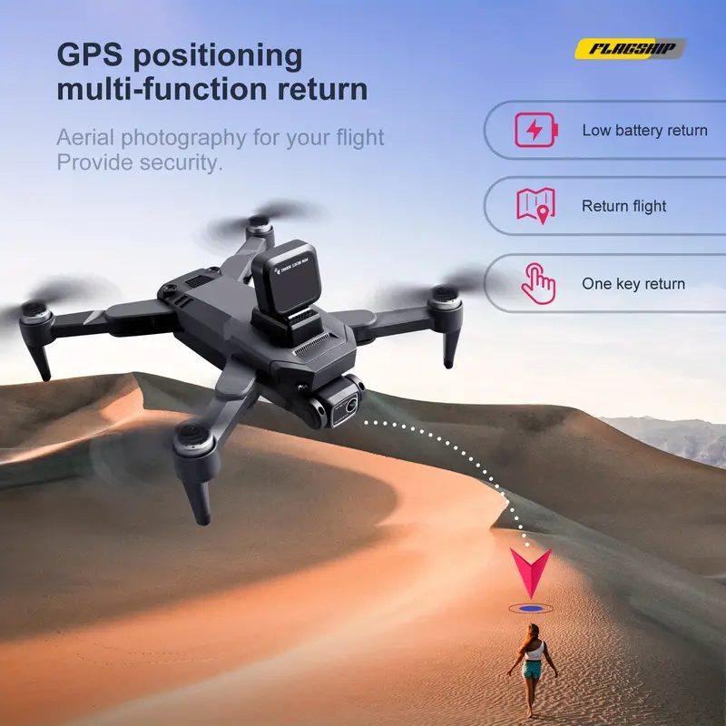 5g gps uav with brushless power 360 radar obstacle avoidance intelligent following high definition aerial camera fly safe smart details 8