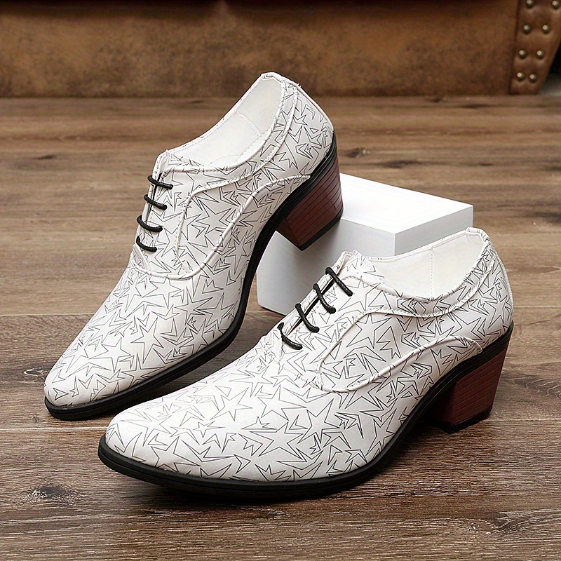 Mens casual dress hotsell shoes with white soles