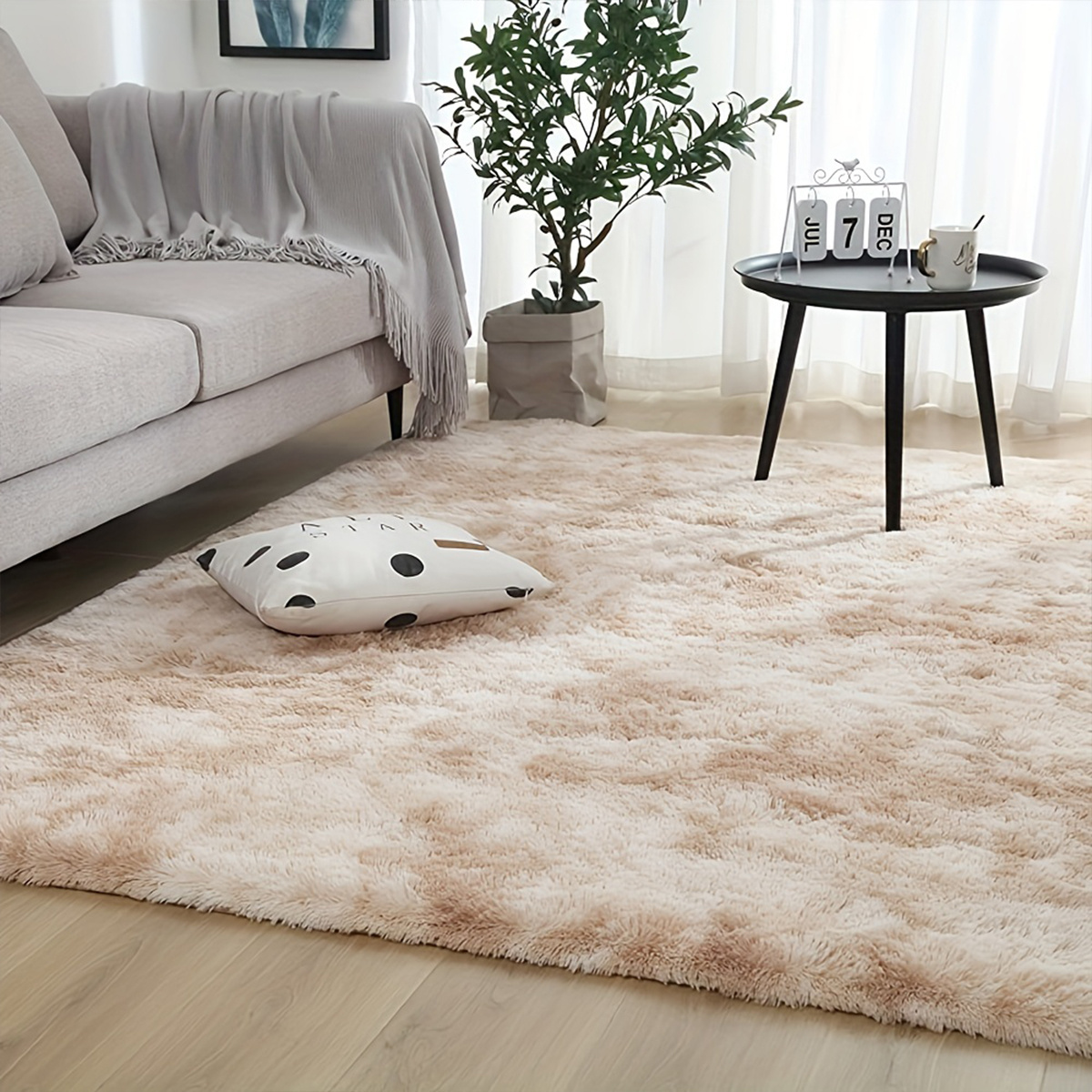 Soft Plush Shag Area Rugs Living Room Fluffy Shaggy Floor - Temu