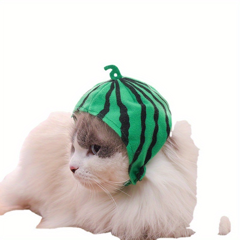 1pc Strawberry Design Pet Cat Hat
