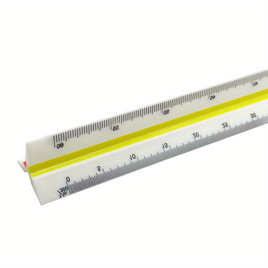 12 Inch Architectural Scale Ruler, 12 Aluminum Architect Scale