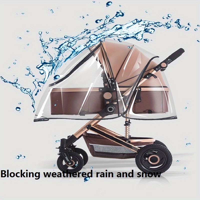 baby stroller rain cover wind rainproof dust proof and   ventilation   to light eva   protection material details 1