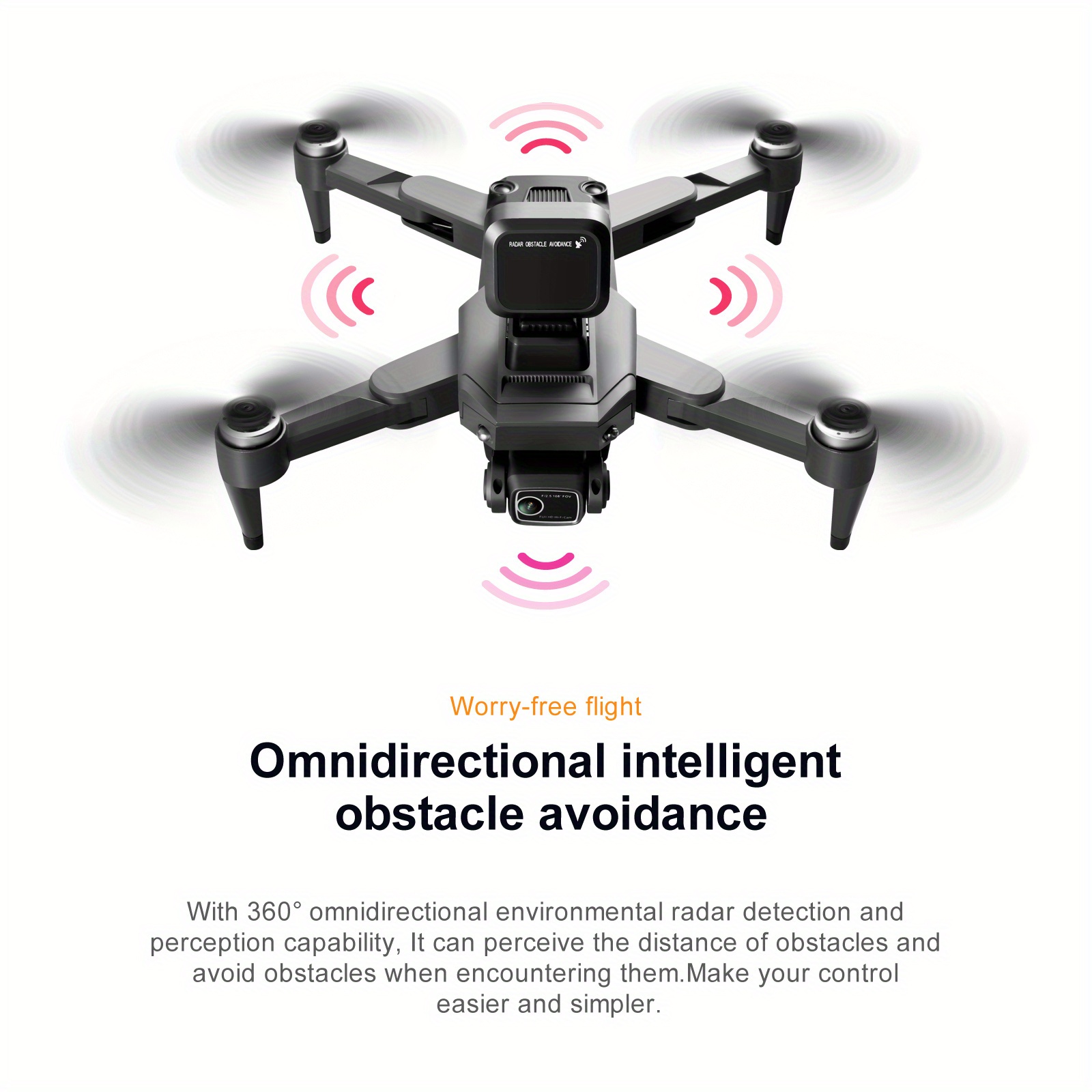 5g gps uav with brushless power 360 radar obstacle avoidance intelligent following high definition aerial camera fly safe smart details 6