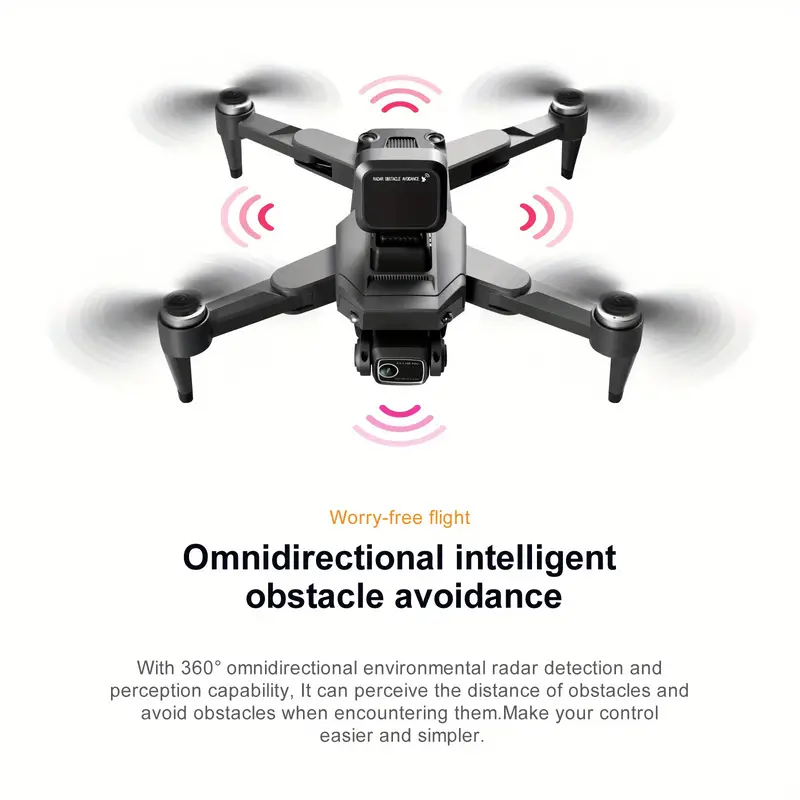 5g gps uav with brushless power 360 radar obstacle avoidance intelligent following high definition aerial camera fly safe smart details 6