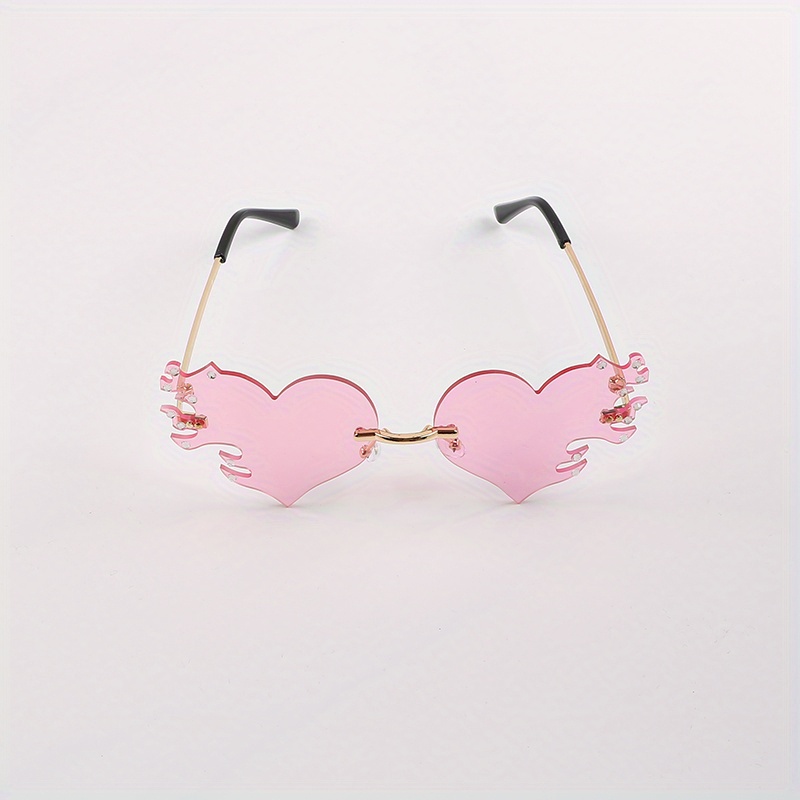 90s Frameless Heart Sunnies