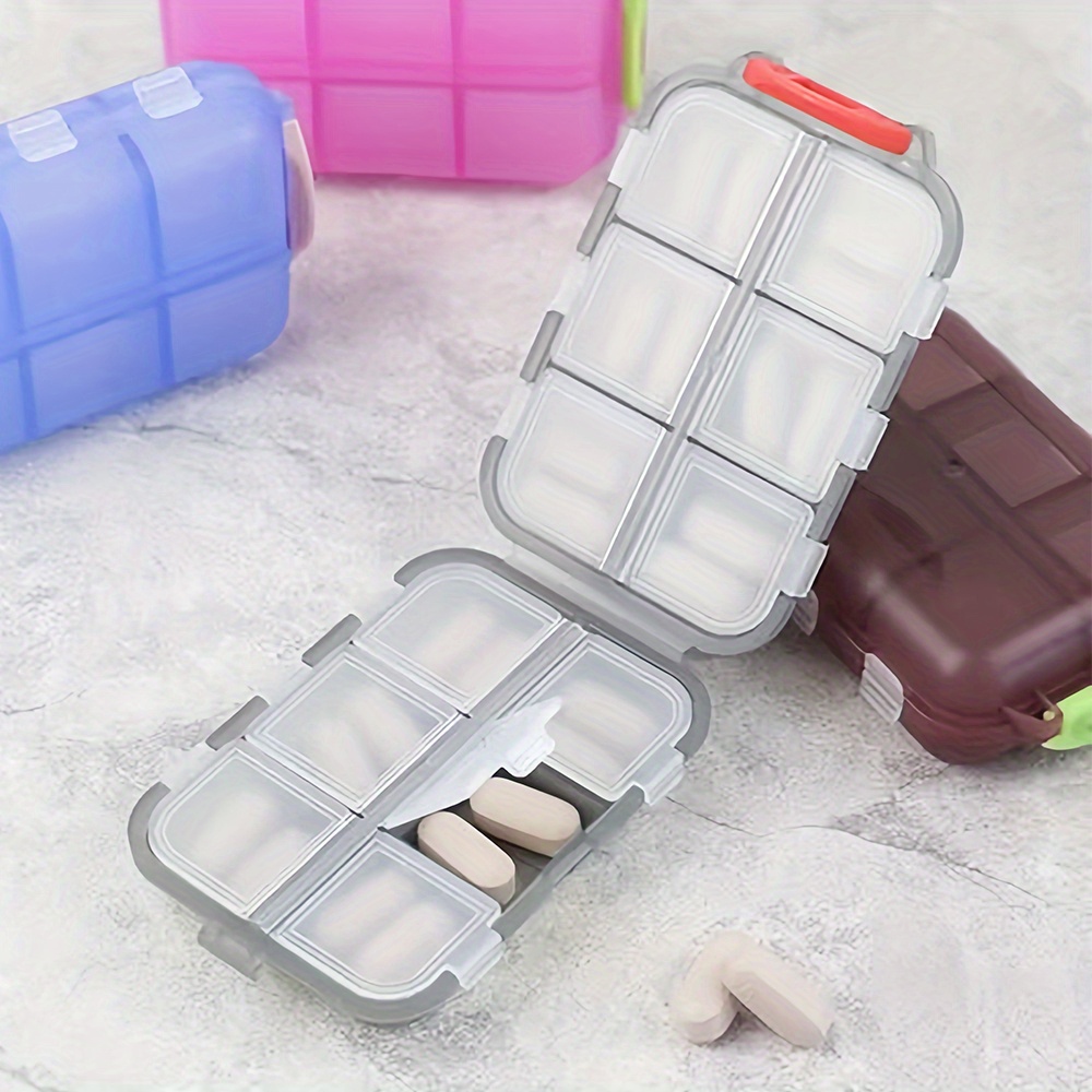 Pill Box Folding Large Capacity Pill Storage Case Household - Temu